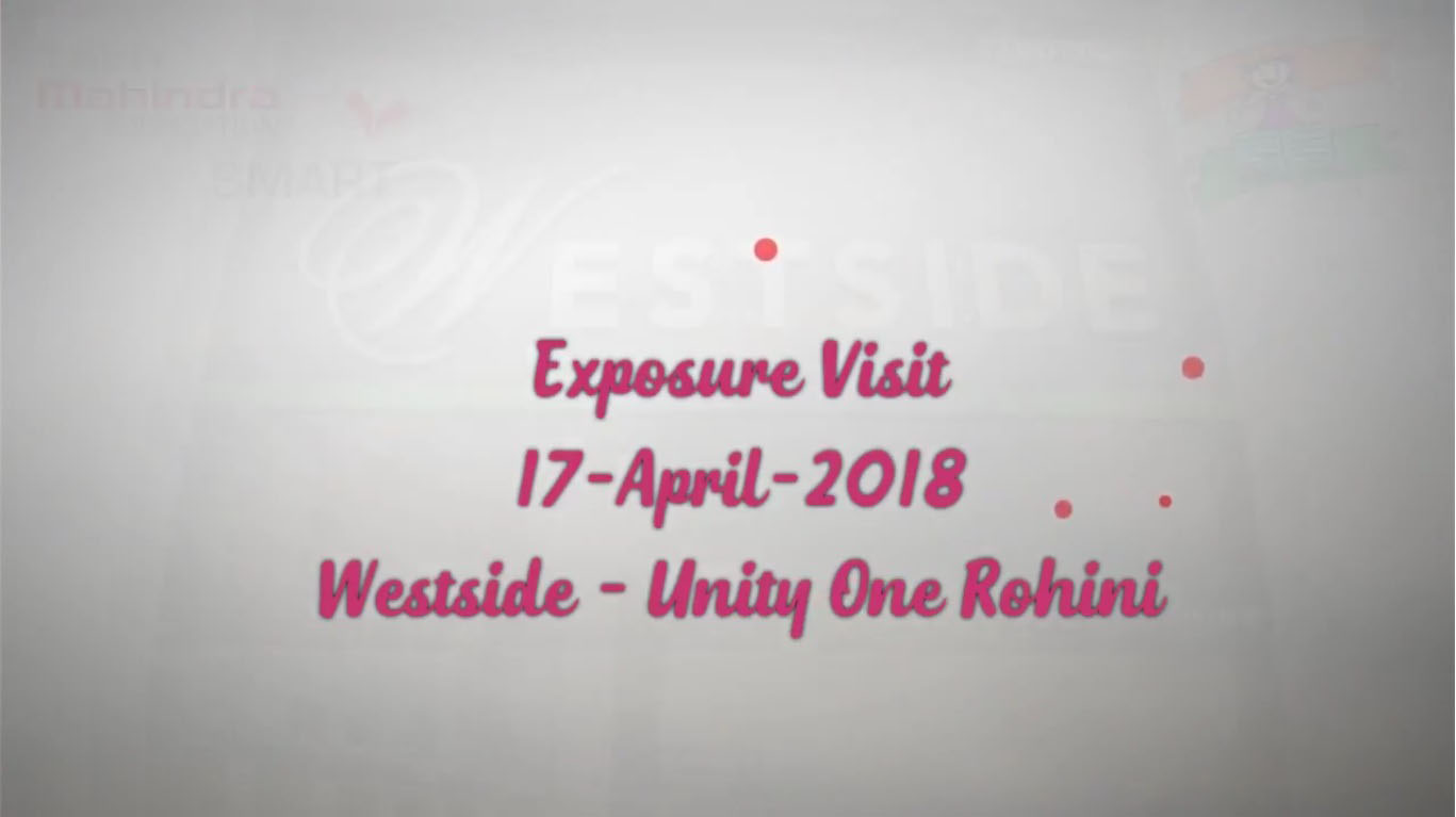 Read more about the article Pratigya SMART Center – Exposure visit to Westside, Unity One, Rohini